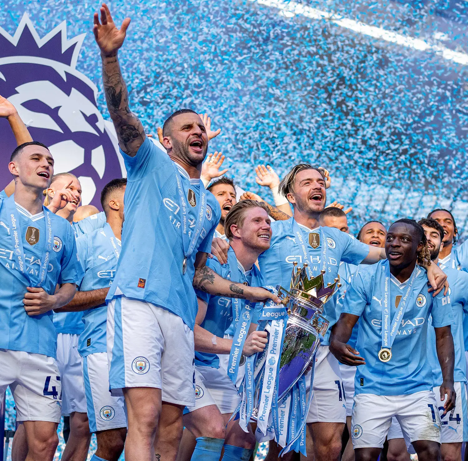 Man city trophy
