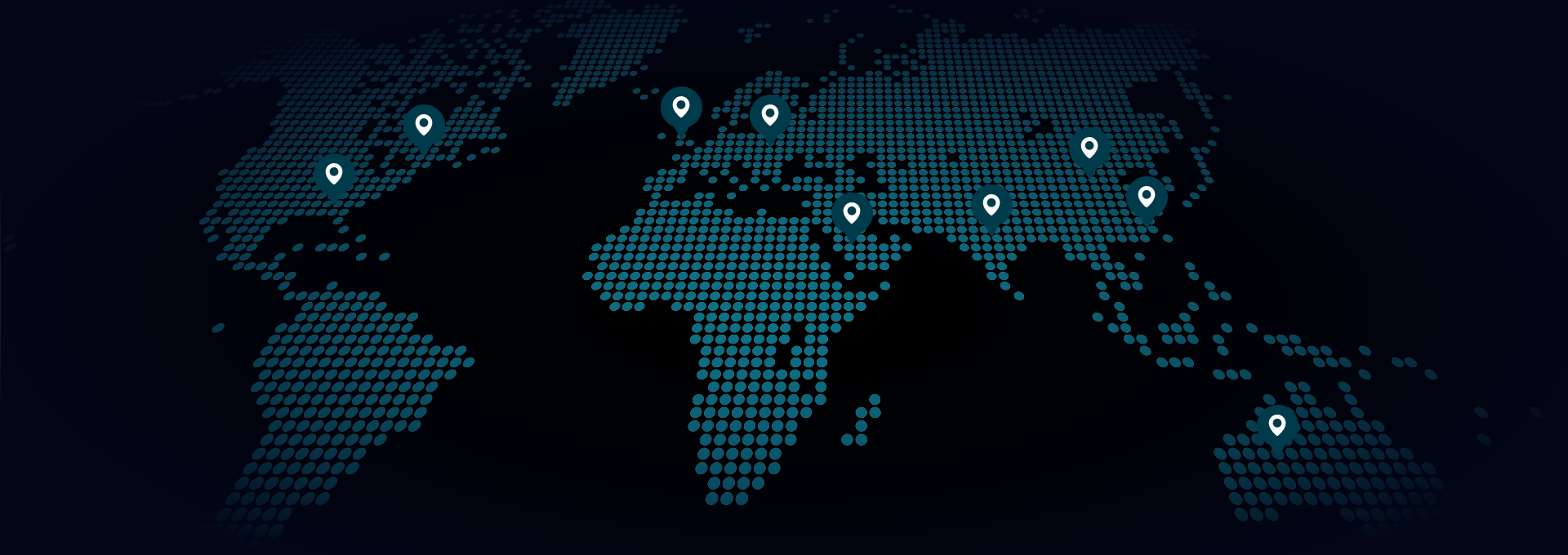 Map with icons